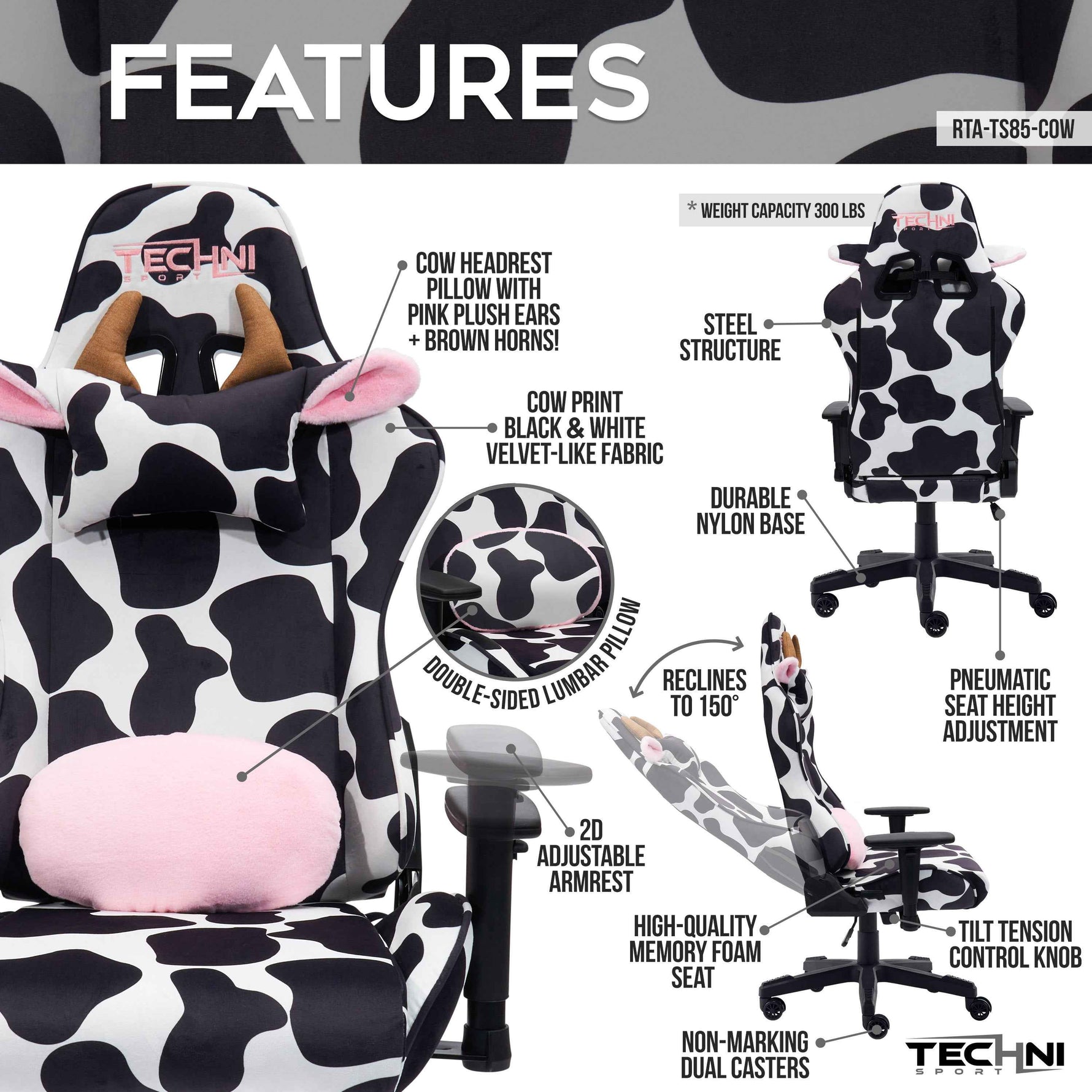 Techni Sport TS85 Ergonomic Office Chair product image 16