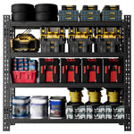 Heavy-Duty Adjustable Garage Shelving for Warehouse Storage for workshop, garage, storage, or utility use
