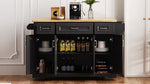 54 in. Rolling Kitchen Island with Drop Leaf & Storage product view 120