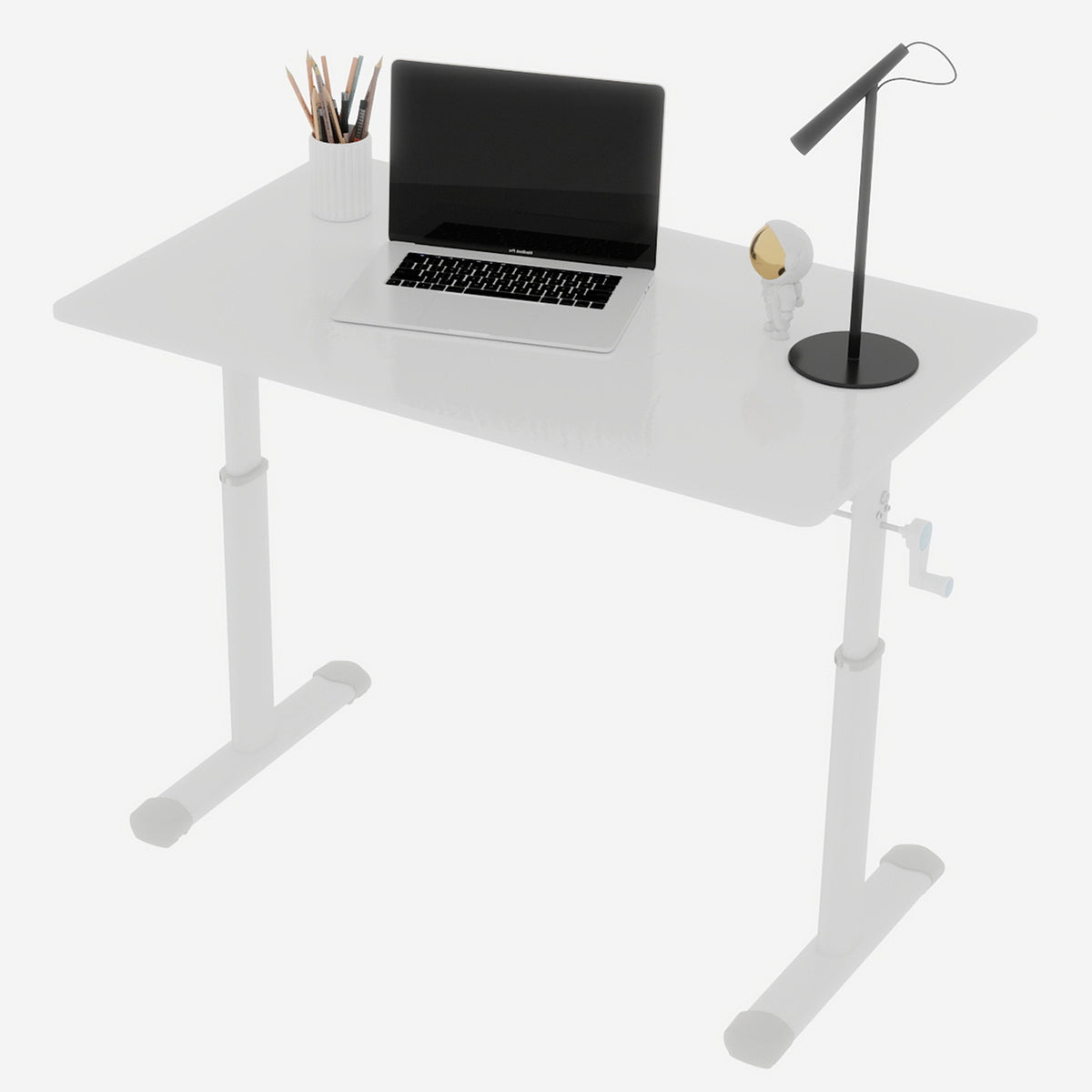 Height Adjustable Study Desk for Home Office workspace desk setup