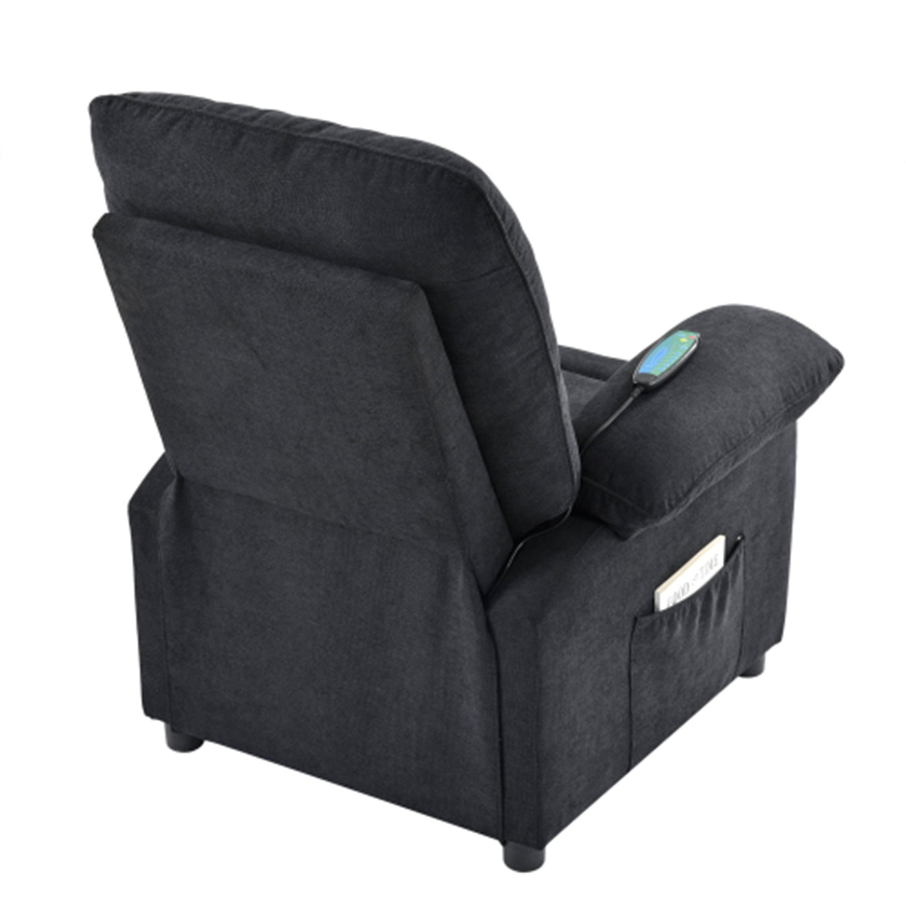 Chenille Massage Recliner with Heat & Remote Control detail image 13