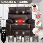 Dual-Motor Power Lift Recliner with Heat & Massage, 350 lb Capacity detail image 112