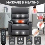 Dual-Motor Power Lift Heat & Massage Recliner detail image 76