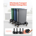 Slim Trash Can Dolly for 16/23 Gal Bins product view 6