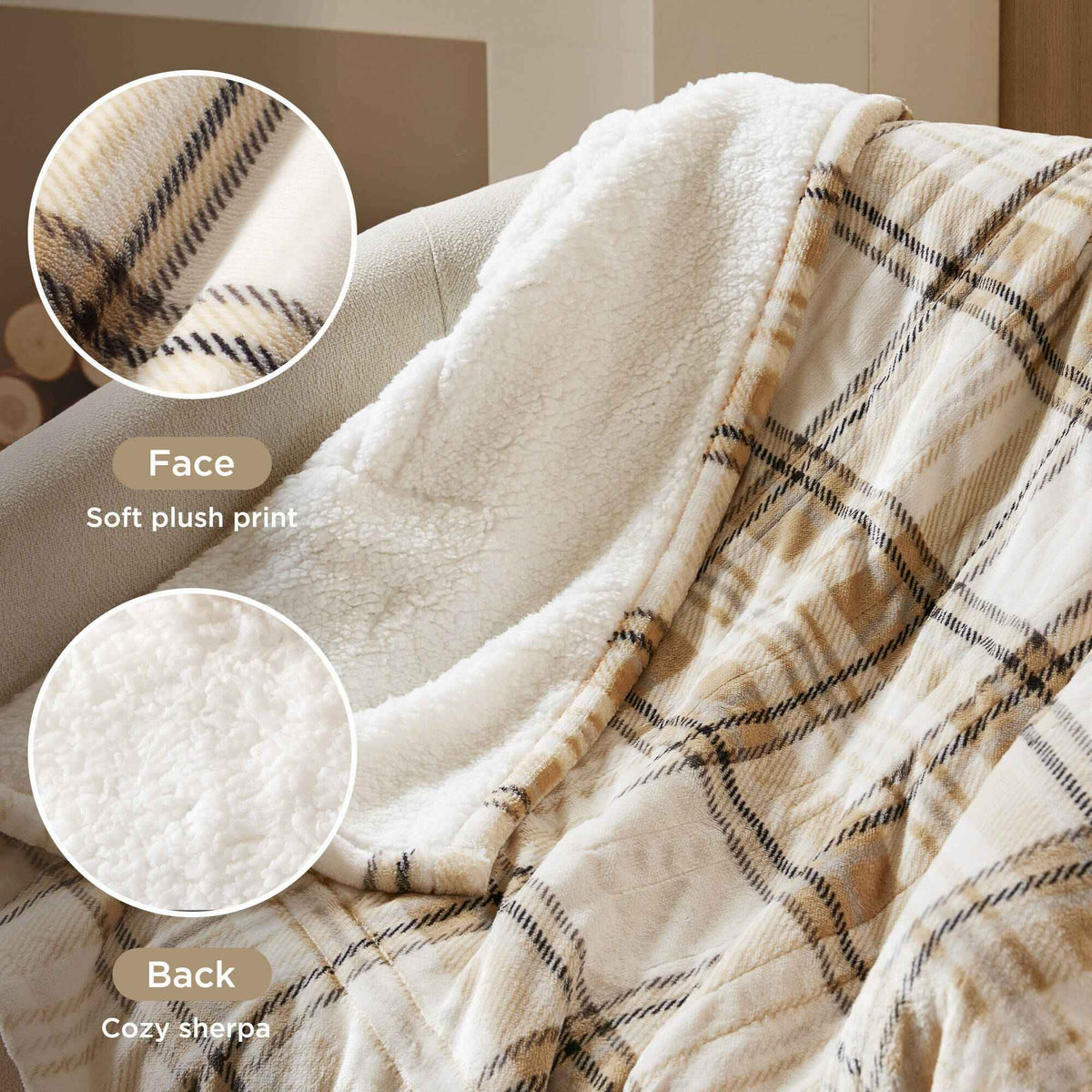 50" x 60" Soft Heated Throw detail image 39