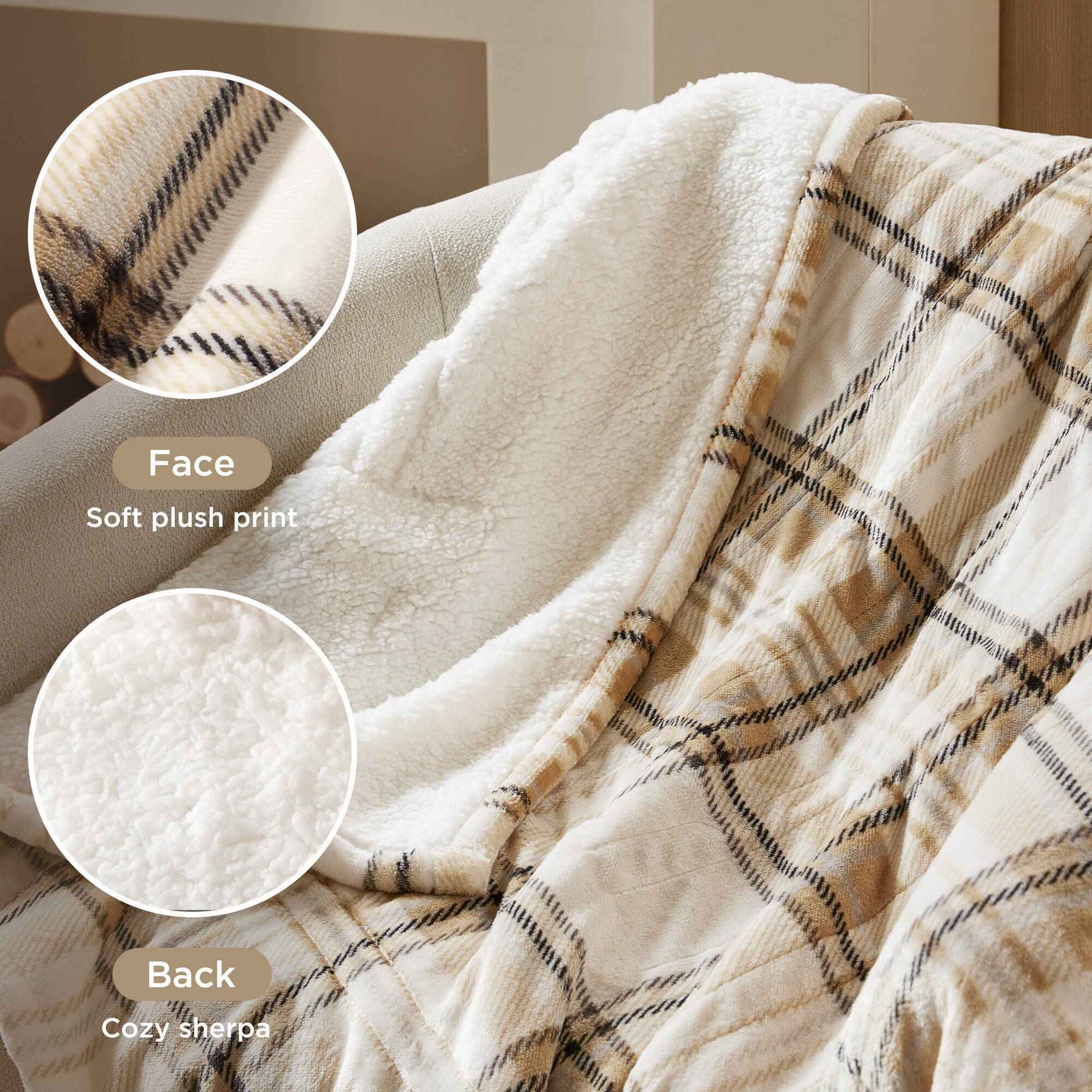 50" x 60" Soft Heated Throw detail image 39