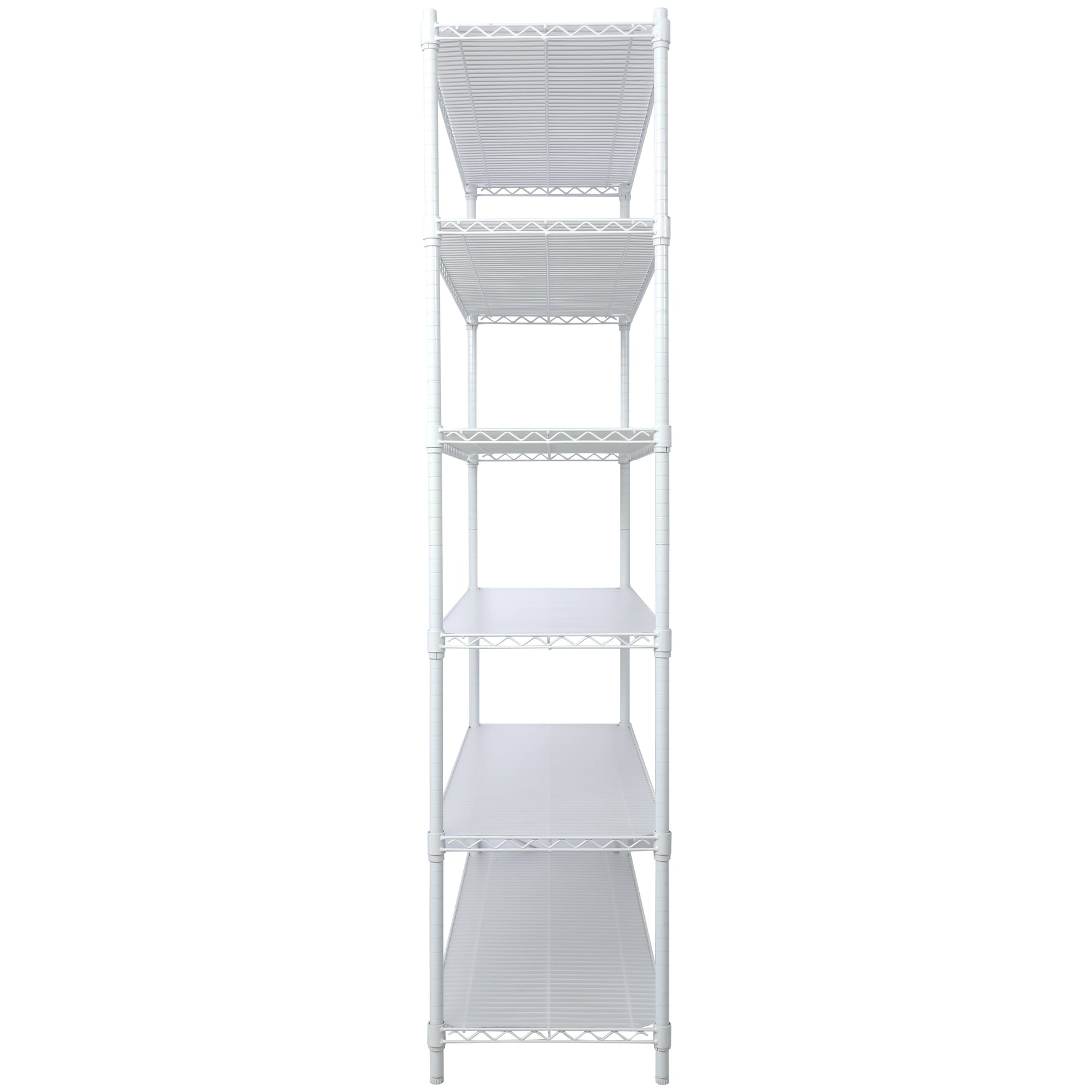6-Tier NSF Wire Shelving Unit, 6000 lb Capacity for workshop, garage, storage, or utility use