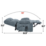 Chenille Dual-Motor Power Lift Recliner, 350 lb Capacity detail image 68