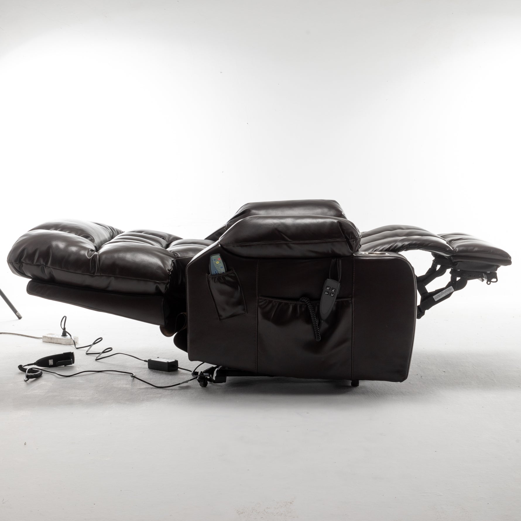 Big and Tall Power Lift Recliner with Heat and Massage detail image 35