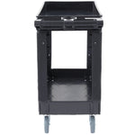Heavy-Duty Rolling Utility Service Cart with 360° Swivel Wheels for workshop, garage, storage, or utility use