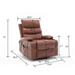 Electric Power Lift Recliner with 21" Seat Width detail image 3