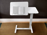 Height Adjustable Rolling Overbed Laptop Desk mobile laptop workstation