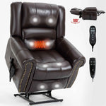 Large Dual-Motor Power Lift Heat & Massage Recliner detail image 96