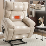 Dual-Motor Power Lift Recliner with Heat & Massage, 350 lb Capacity detail image 21