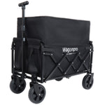 Expandable Dual-Layer Utility Wagon for workshop, garage, storage, or utility use