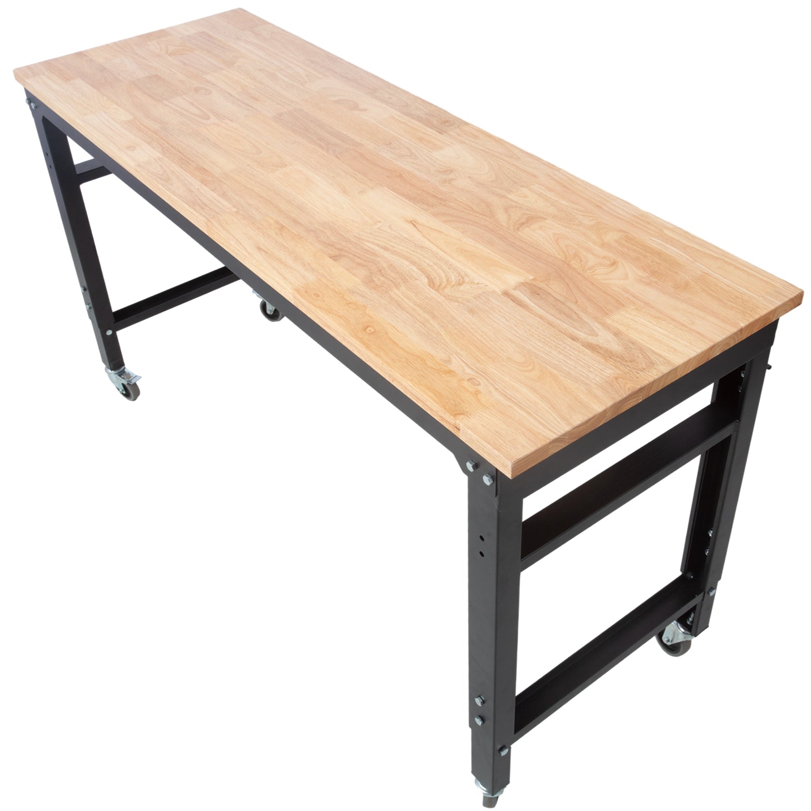 60" Rolling Adjustable Workbench workshop project bench