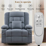 Kneading Massage Rocker Recliner with 4-Point 3D Kneading detail image 4