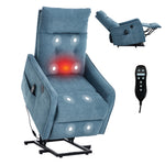 Single Motor Power Lift Recliner Chair with Massage & Heat detail image 10