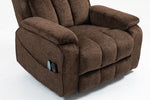 Oversized Lay Flat Recliner with Heat and Massage, Extended Footrest, Cup Holderr detail image 5