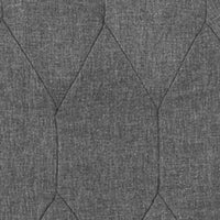 Techni Mobili Modern Upholstered Tufted Office Chair with Arms, Grey for home office seating