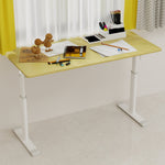 Height Adjustable Study Desk for Home Office workspace desk setup