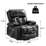 Power Lift Massage Recliner with Heat and Vibration detail image 4