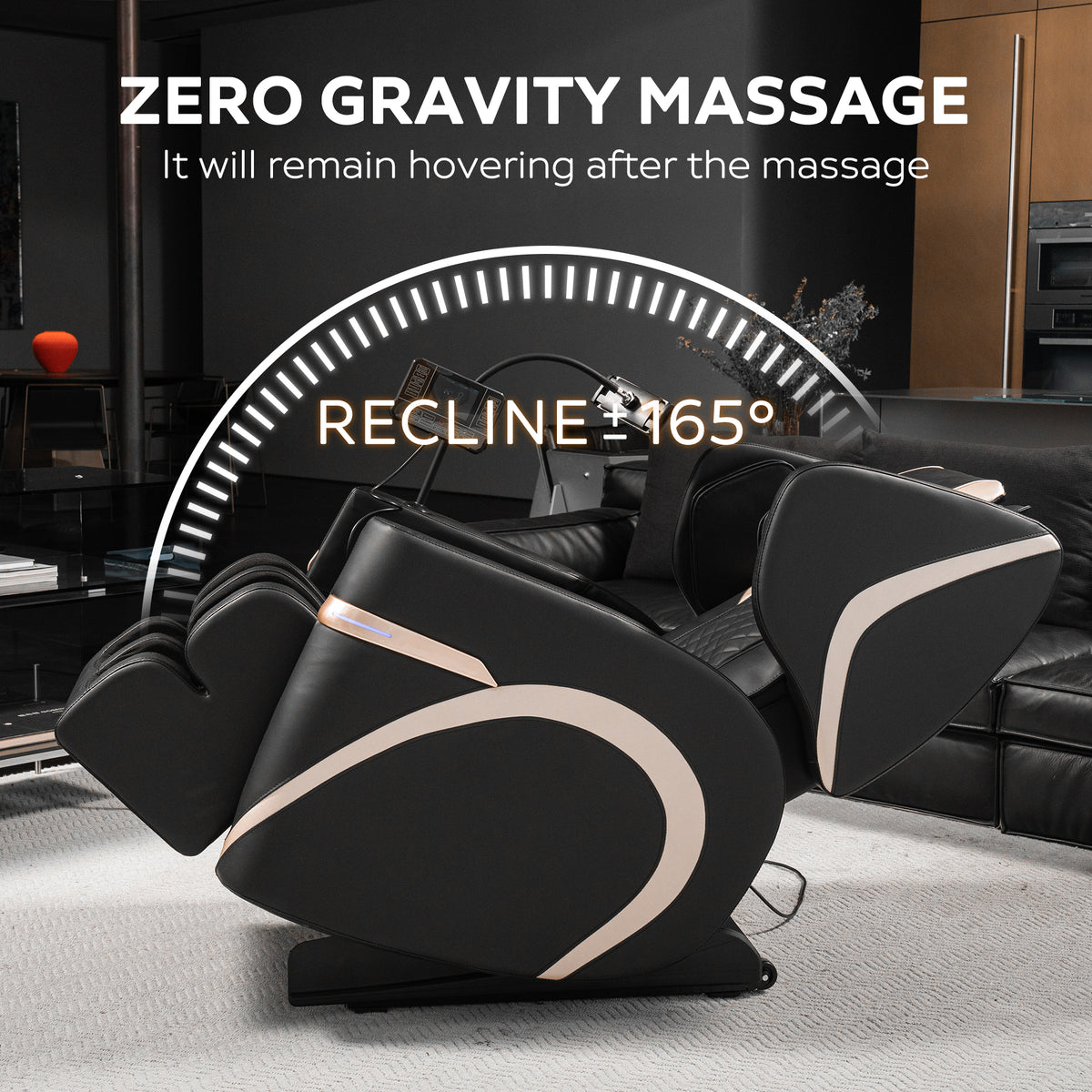 Zero Gravity Massage Recliner with Full-Body Air Pressure detail image 33