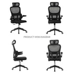 High Back Ergonomic Mesh Office Chair for home office seating