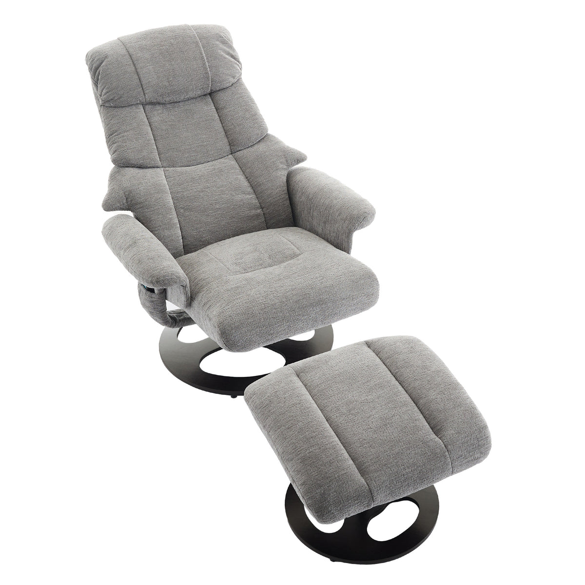 Ergonomic Recliner Chair with Ottoman - 360° Swivel Massage Lounge detail image 84