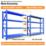 4-Tier Adjustable Metal Garage Shelving Unit for workshop, garage, storage, or utility use