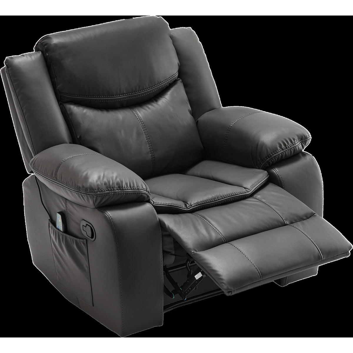 Air Leather Recliner Chair with Vibration and Heating detail image 22