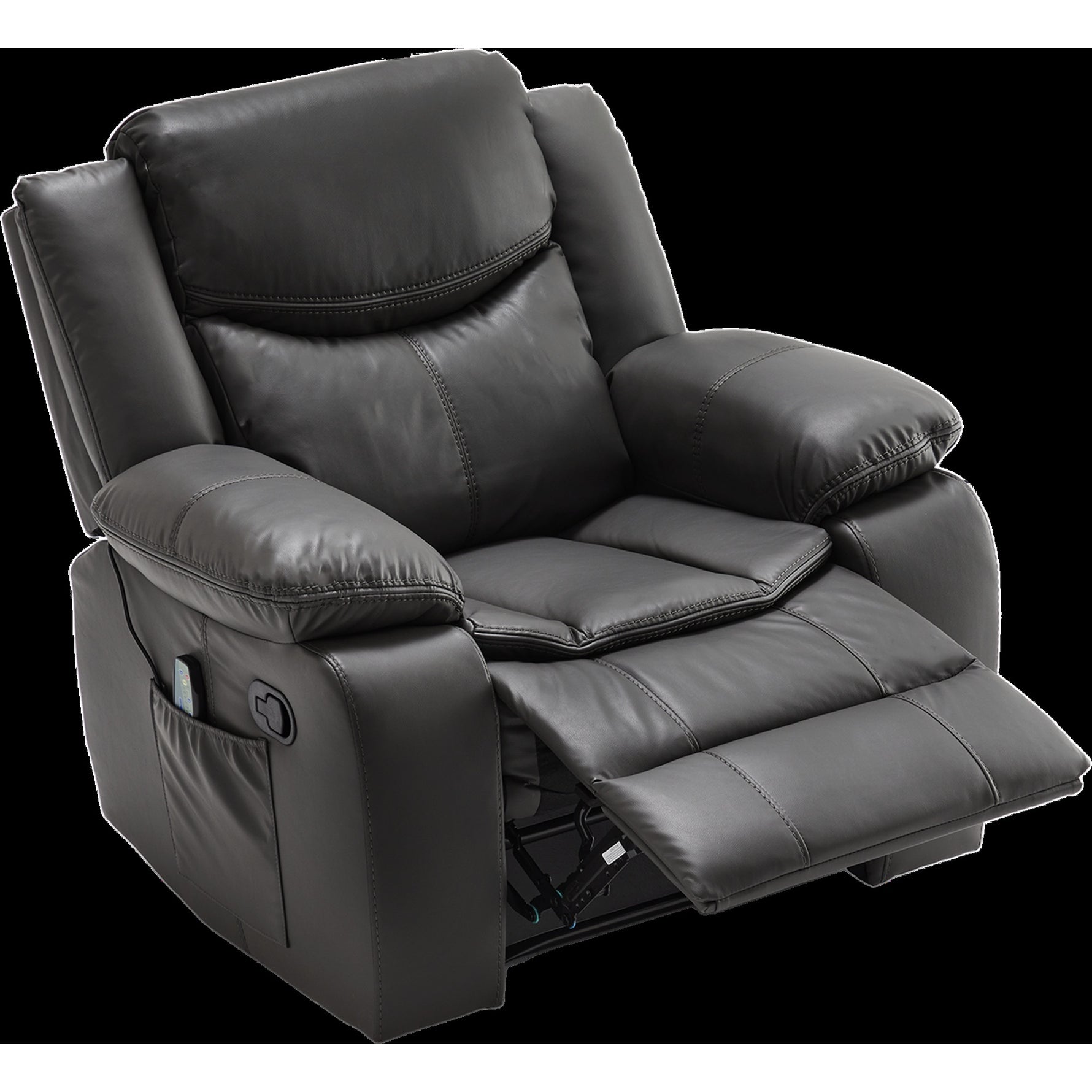 Air Leather Recliner Chair with Vibration and Heating detail image 22