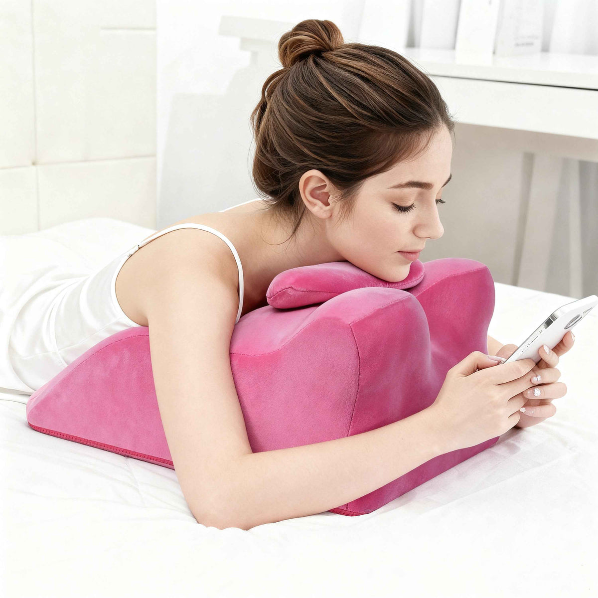 Ergonomic Spinal Posture Support Bed Pillow product image 40