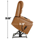 Dual-Motor Power Lift Heat & Massage Recliner detail image 25