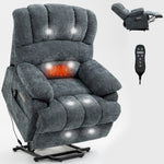 Chenille Power Lift Recliner detail image 31