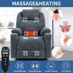 Dual-Motor Leather-Air Power Lift Recliner detail image 62