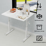 Height Adjustable Study Desk for Home Office workspace desk setup