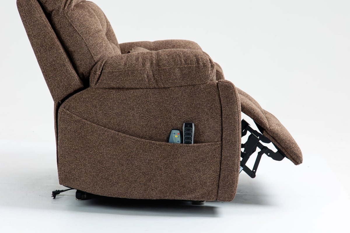 Power Lift Recliner with Heat, Massage & High-Density Foam detail image 17