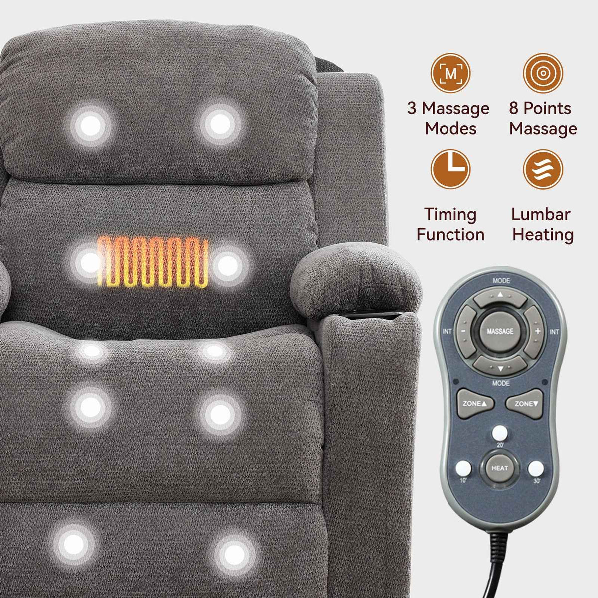 Single-Motor Power Lift Recliner detail image 41