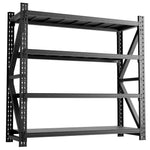 Heavy Duty Metal Adjustable Garage Shelving Unit, 4000lb Capacity Industrial Storage Rack for workshop, garage, storage, or utility use