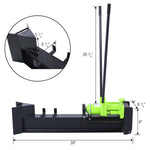 10-Ton Manual Hydraulic Horizontal Log Splitter for workshop, garage, storage, or utility use