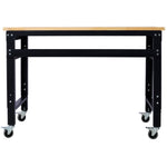 48" Rolling Adjustable Workbench workshop project bench