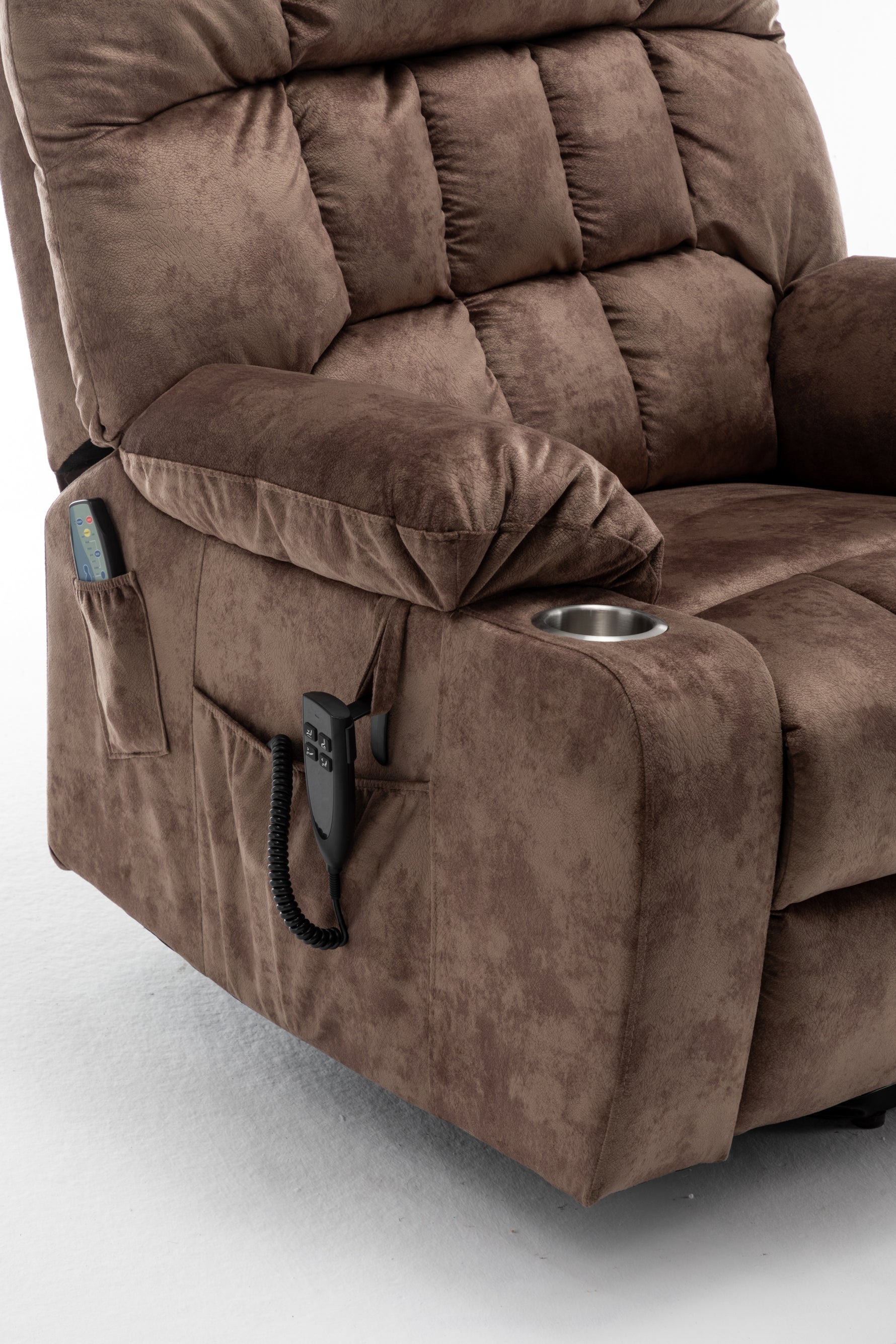 Big and Tall Power Lift Recliner with Heat and Massage detail image 22