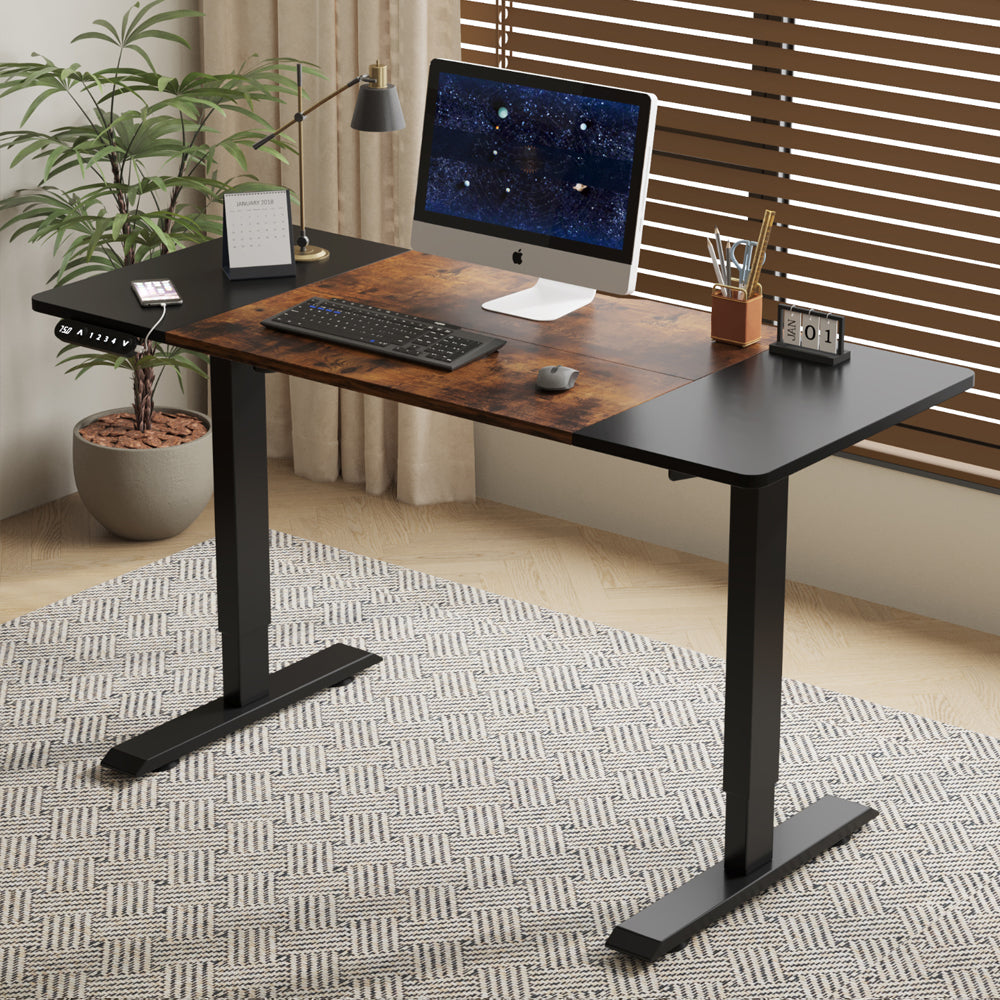 55" x 24" Electric Standing Desk workspace desk setup