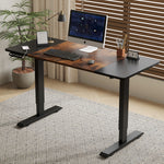 55" x 24" Electric Standing Desk workspace desk setup