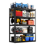 Heavy-Duty Adjustable Garage Shelving with Pegboard for workshop, garage, storage, or utility use