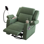 Electric Power Recliner Chair with Heat and Massage, 270° Swivel detail image 38