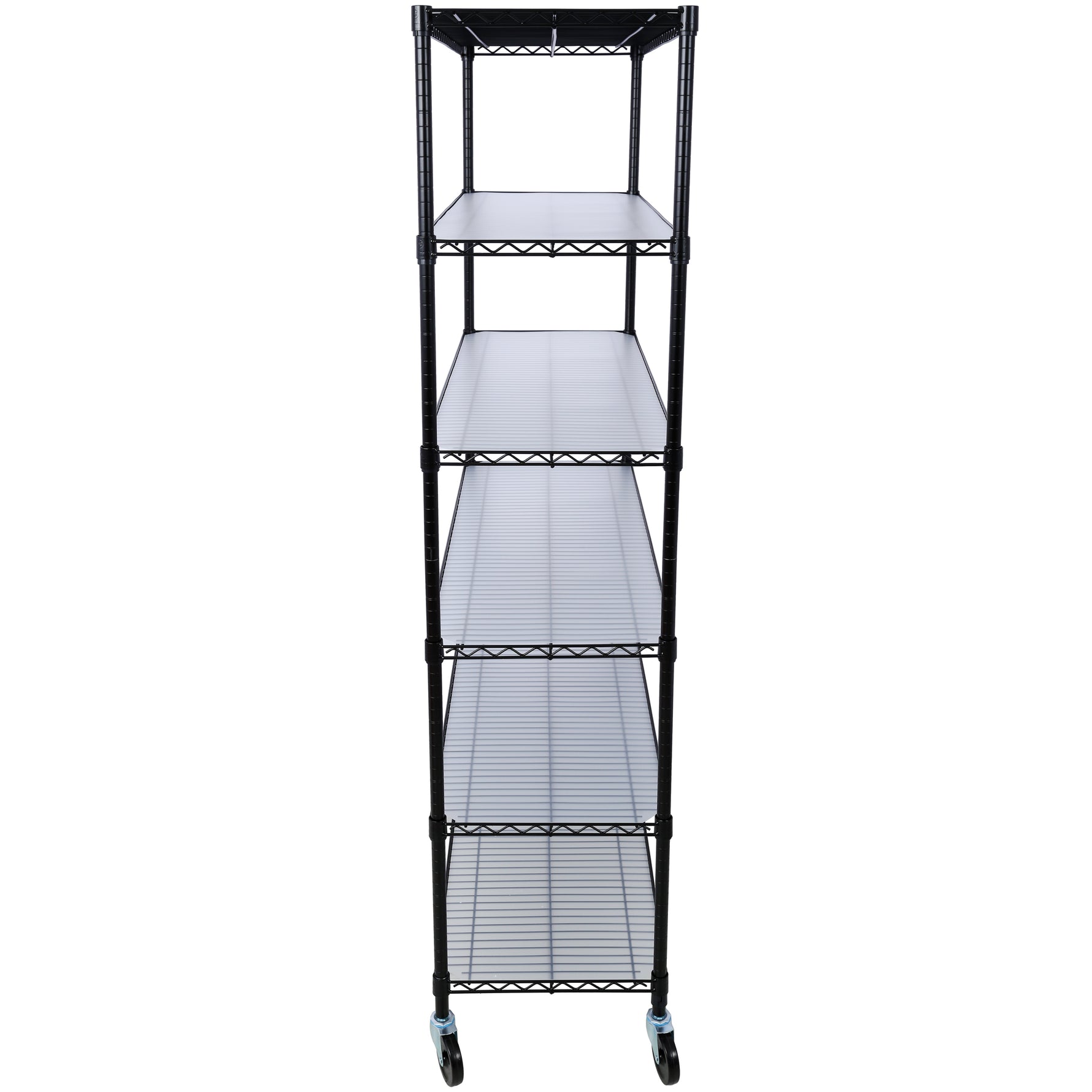 6-Tier NSF Wire Shelving Unit, 6000 lb Capacity for workshop, garage, storage, or utility use