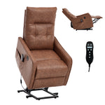 Single Motor Power Lift Recliner Chair with Massage & Heat detail image 102