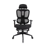 Techni Mobili Reclining Mesh Office Chair with Footrest for home office seating